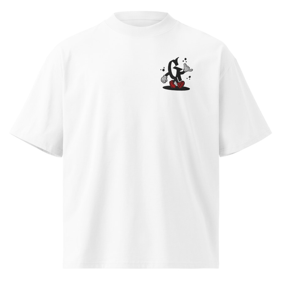 Camiseta oversize New G's — vista frontal
