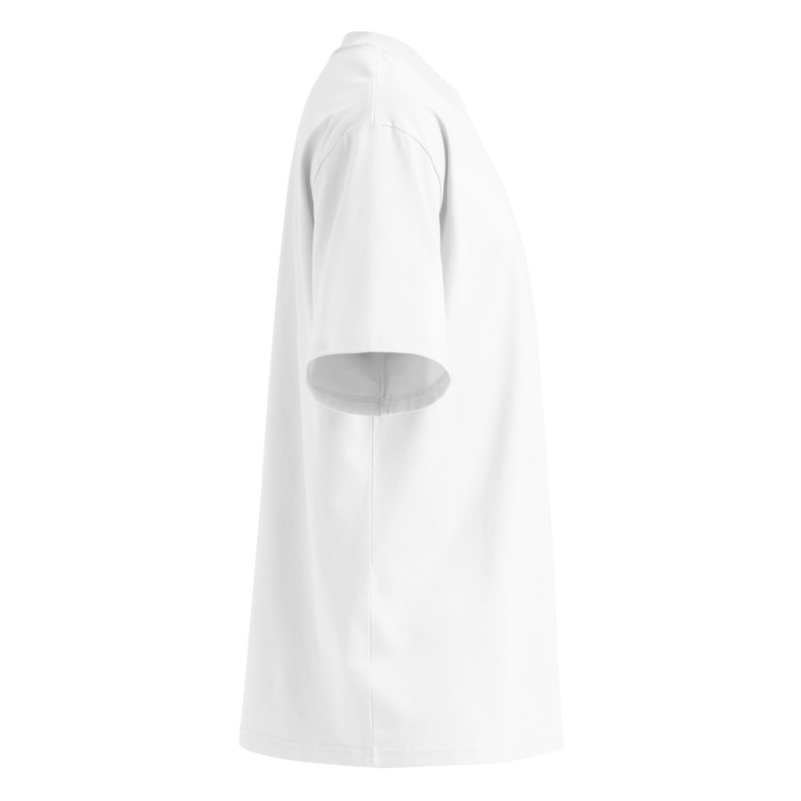 Camiseta oversize New G's — vista lateral derecha